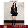 MAXRIENY*复古感丝绒裙裤23冬季新款短裤女(货号:MC88PA509) 商品缩略图0
