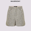 玛克门店发货：MAXRIENY*日常钉珠装饰小A型短裤(货号:MC85PA522) 商品缩略图4