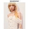 玛克门店发货：MAXRIENY*浪漫一字肩鱼尾蕾丝连衣裙(货号:MC85DR366) 商品缩略图2