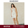 玛克门店发货：MAXRIENY烫钻缎面连衣裙晚会宴会穿搭(货号:MC85DR064) 商品缩略图0