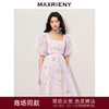 玛克门店发货：MAXRIENY*浪漫印花甜美宫廷网纱连衣裙(货号:MC85DR415) 商品缩略图0