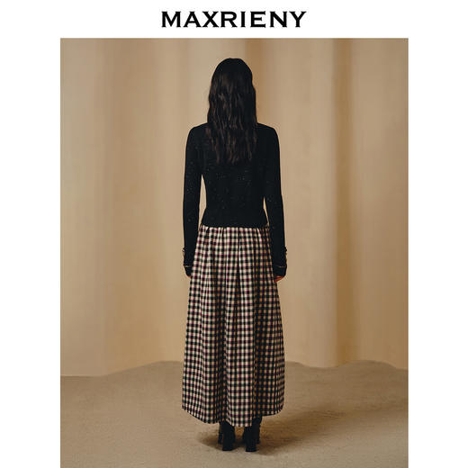 玛克门店发货：黑金小香风短外套毛衫修身上衣(货号:MC88JA838) 商品图2