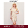 玛克门店发货：MAXRIENY蕾丝钉珠甜美亮片花朵连衣裙2024夏季新品(货号:MC85DR374) 商品缩略图0