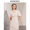 玛克门店发货：MAXRIENY春日温柔感珠链搭片连衣裙(货号:MC88DR077) 商品缩略图1