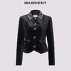 玛克门店发货：MAXRIENY*复古感丝绒外套(货号:MS85JA507) 商品缩略图3