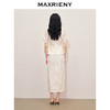 MAXRIENY国风新中式蕾丝上衣修身显瘦2024夏季新款立领手工盘扣(货号:MS85TP265) 商品缩略图3