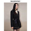 MAXRIENY法式复古小香风绑带西装轻奢感花纱外套(货号:MS88JA768) 商品缩略图2