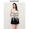 玛克门店发货：MAXRIENY甜美撞色波浪桑蚕丝上衣女2024夏季新款(货号:MC85TP270) 商品缩略图2