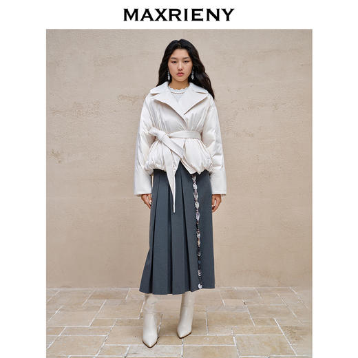 玛克门店发货：极简翻领羽绒服(货号:MC88DC771/MS88DC531) 商品图0