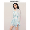 玛克门店发货：浪漫度假连衣裙晕染印花仙女森系气质裙子(货号:MS85DR284) 商品缩略图2