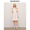 玛克门店发货：MAXRIENY*浪漫一字肩鱼尾蕾丝连衣裙(货号:MC85DR366) 商品缩略图1