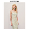 玛克门店发货：MAXRIENY不对称领口绣花吊带连衣裙(货号:MC85DR269) 商品缩略图2