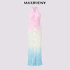 【商场同款】MAXRIENY南法度假风连衣裙2024夏季新品渐变长裙气质(货号:MC85DR315) 商品缩略图4