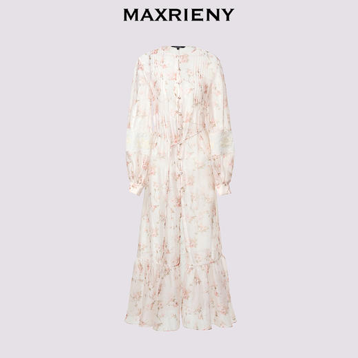 玛克门店发货：MAXRIENY浪漫复古绣花外套宽松中长款(货号:MC85JA258) 商品图4