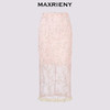 玛克门店发货：MAXRIENY浪漫新中式半身裙开衩蕾丝绣花包臀直筒裙(货号:MS85SK261) 商品缩略图4