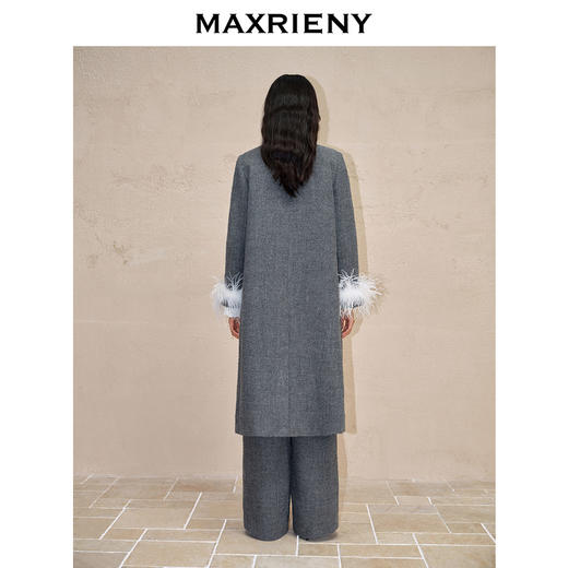玛克门店发货：MAXRIENY钉珠大衣(货号:MC88CT765) 商品图3