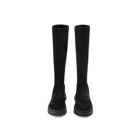 西村名物2024年冬季新款超轻厚底增高及膝长靴X24DQ46701