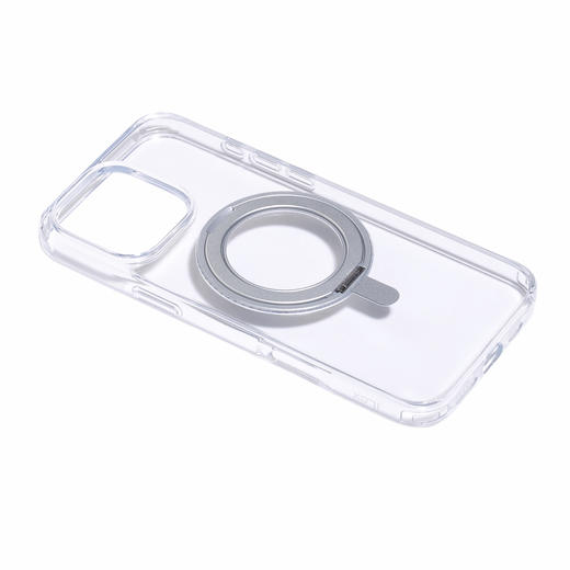 iLex 保护壳 支架360度旋转 磁吸 - 透明（适用 iPhone 16全系列） 商品图1