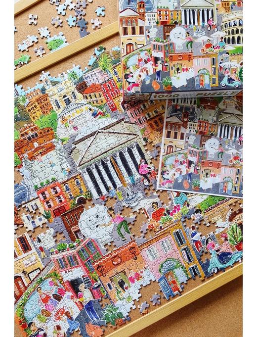 【成人拼图大冒险】美国eeBoo500片/1000片拼图  成人益智游戏  挑战自我  智慧与品味的碰撞 商品图4