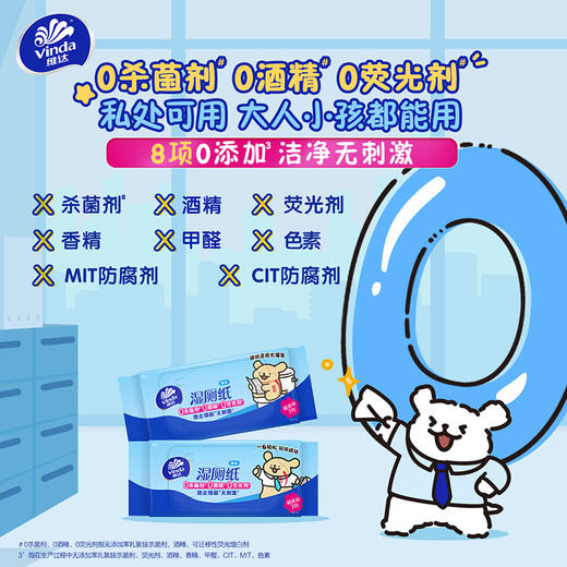 【官方包邮】维达超迷你湿厕纸7片8包装（新旧包装混发） 商品图5