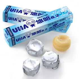 悠哈UHA特浓8.2特浓味觉糖 盐牛奶糖40g