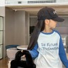 【49.9/3件】儿童德绒长袖T恤秋季插肩打底衫柔软男童女童宽松T恤甜美潮流聚 商品缩略图4