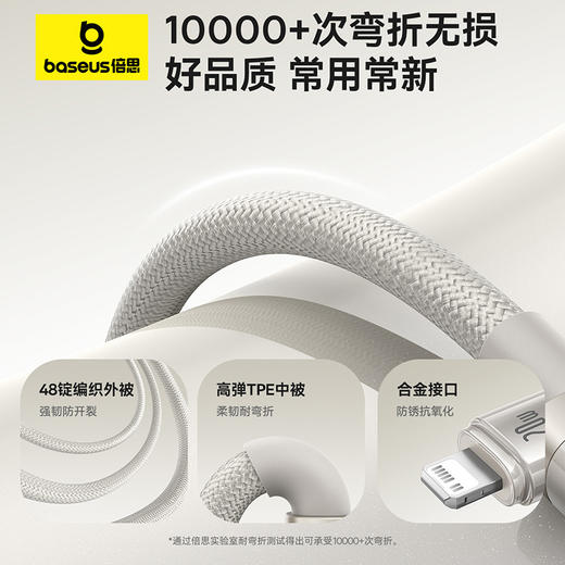 【69元3件】倍思 钛合金系列 快充数据线 商品图2