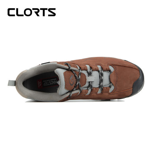 洛弛红   低帮头层皮全防水徒步鞋3D037 商品图2