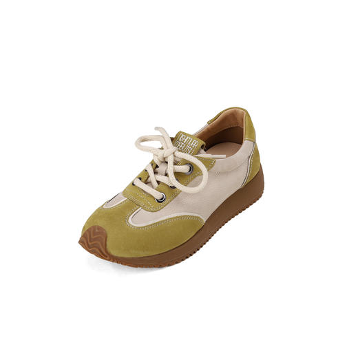 西村名物2024年秋冬新款超轻厚底舒适休闲鞋运动阿甘鞋T25AM14101 商品图5