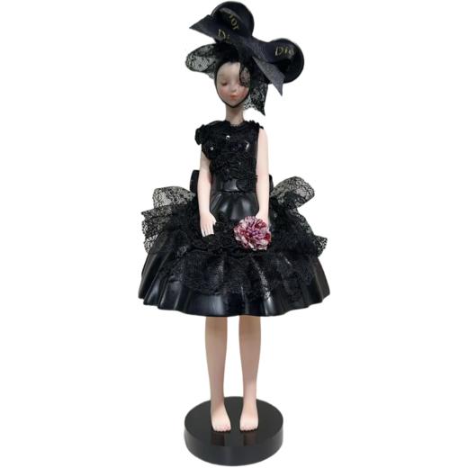 郭玲《挚爱》站姿然女孩 黑色 商品图0