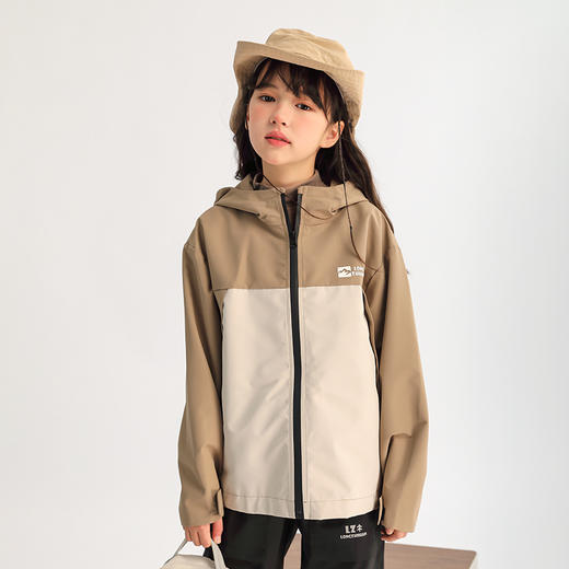 龙之涵 亲子款“嗨，少年！”空气壳零压防风防水外套 中大童24年秋冬新款保暖外套 婴幼儿A类标准 商品图12