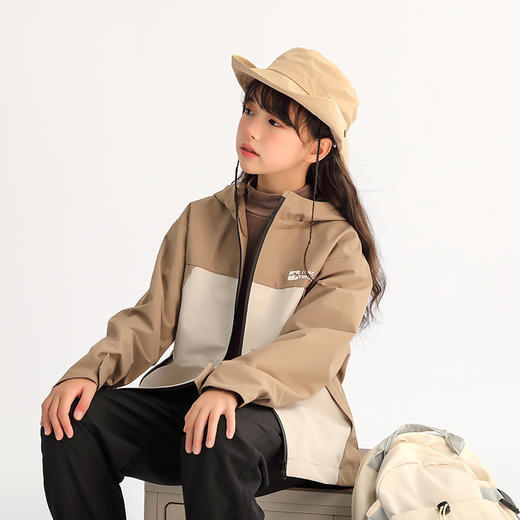 龙之涵 亲子款“嗨，少年！”空气壳零压防风防水外套 中大童24年秋冬新款保暖外套 婴幼儿A类标准 商品图13