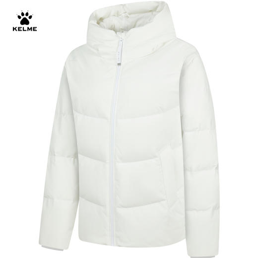 卡尔美新款旷野之幕系列女士短款连帽羽绒服 商品图2