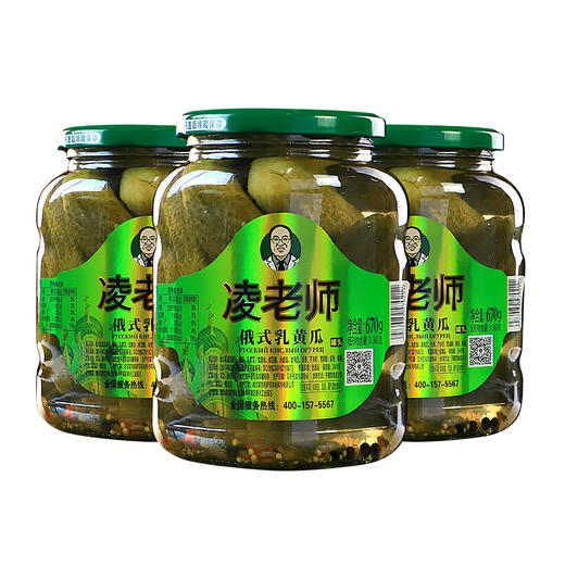 凌老师酸黄瓜  670g*2 商品图5