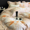 【换季出清】自然醒金太阳艾阳绒艾草天丝棉磨毛四件套轻奢印花被套裸睡床品KY 商品缩略图13