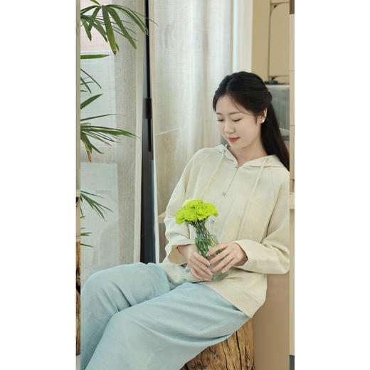 【2026东衣作】连帽外套（22705185玉色） 商品图2