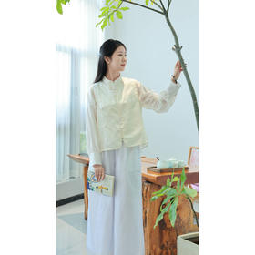 【线上专属】马甲（24704166-凝脂）