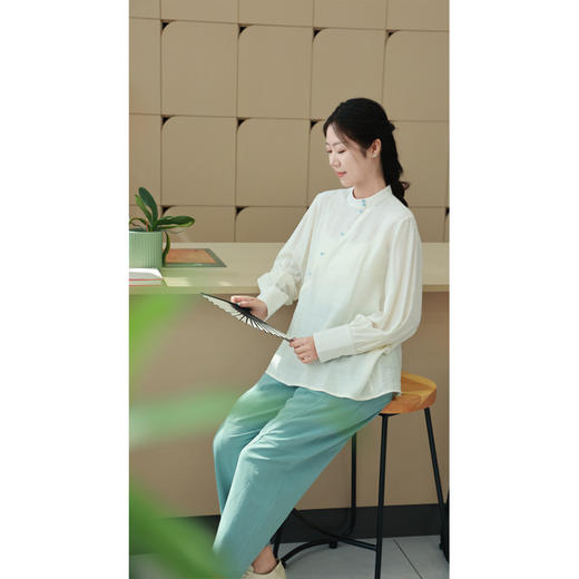 【抖音专属】小脚裤（24709685-缥碧） 商品图1