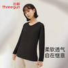Threegun三枪 【抗菌棉】圆领女打底衫-24386A011 商品缩略图4