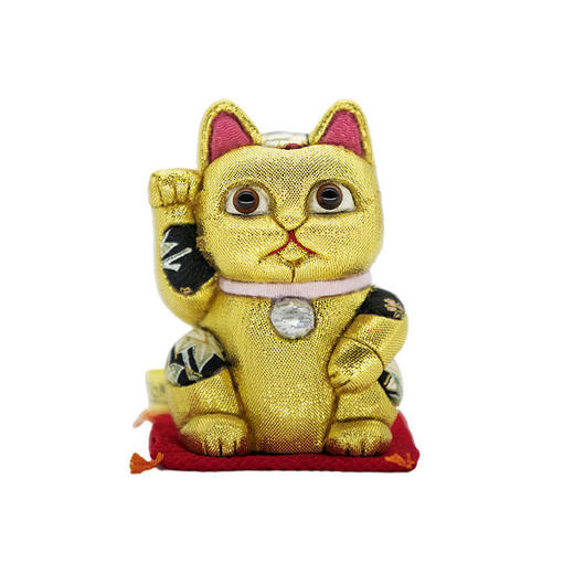 【潮玩】柿沼东光 风水系列  招财猫  金色 高130*宽85*深75mm 商品图0
