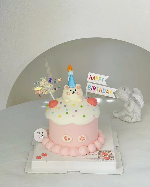 四寸粉色系立体小熊 商品图0