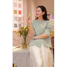 【抖音专属】立领衬衫（21710804山岚）