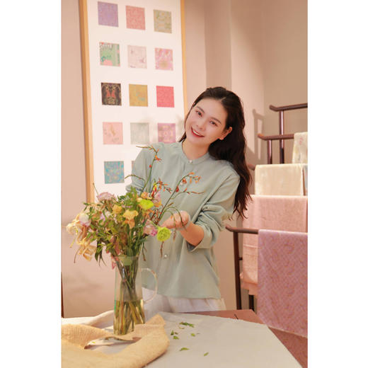 【抖音专属】立领衬衫（21710804山岚） 商品图1