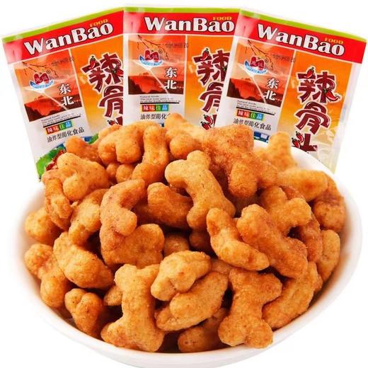 惠诚辣骨头20g/袋怀旧校园零食品儿时辣条办公室休闲膨化小吃 商品图0
