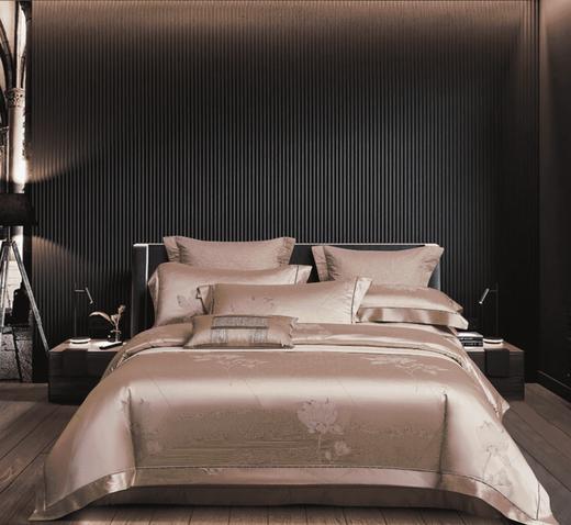 【远梦】臻丝提花床盖四件套 商品图0