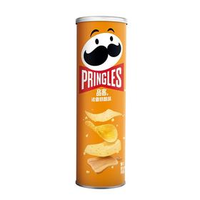 Pringles品客薯片浓香奶酪味110g桶装休闲网 红零食食品