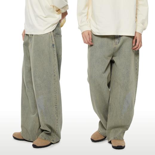 怀旧洗水BAGGY牛仔裤 商品图3