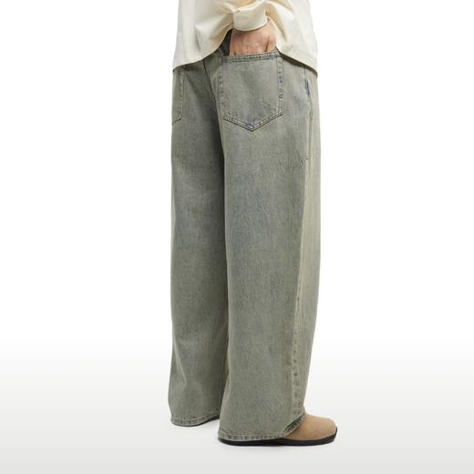怀旧洗水BAGGY牛仔裤 商品图2