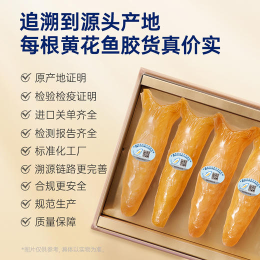 【限时特惠】官栈×深度逆转溯源6A黄花鱼胶干花胶180g 商品图6