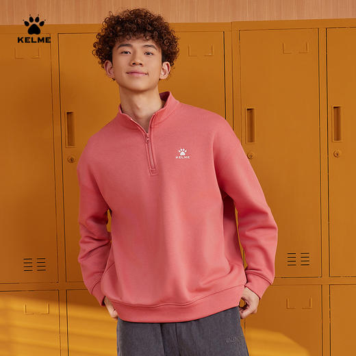 卡尔美男式半开胸卫衣 商品图1